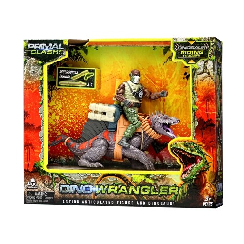 Primal Clash rotaļlieta Dinozauru cīnītājs image 3