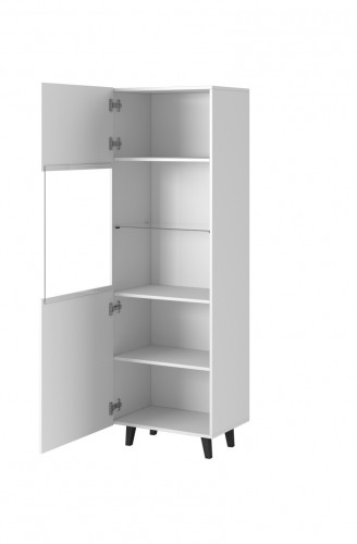 Halmar PAFOS Standing cabinet white/white image 3