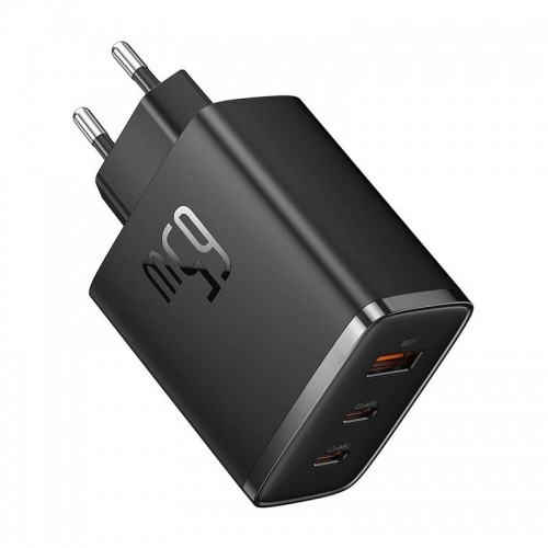 Wall charger Baseus OS-Cube Pro 2xUSB-C + USB, 65W (black) image 3