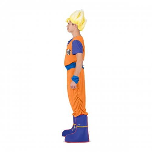 Маскарадные костюмы для взрослых My Other Me Goku Dragon Ball Синий Оранжевый image 3