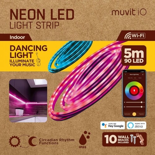 LED strēmeles Muvit MIOLST003 G 24 W image 3