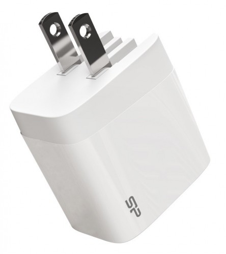 Silicon Power адаптер для путешествий USB/USB-C QM16 20W, белый image 3