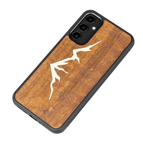 Wooden case for Samsung Galaxy A54 5G Bewood Mountains Imbuia image 3