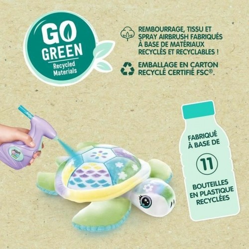 Плюшевая игрушка для раскраски Airbrush Plus Nature Canal Toys Turtle image 3