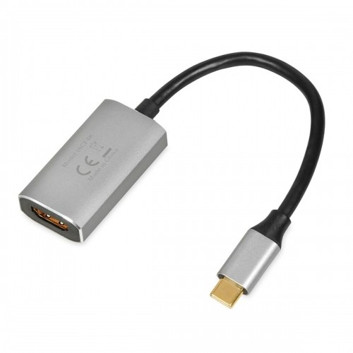 USB-C uz HDMI Adapteris Ibox IACF4K Sudrabains image 3