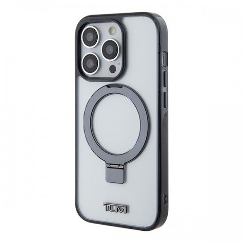 Tumi TUHMP15XSSFC iPhone 15 Pro Max 6.7" biały|white hardcase Transparent Ring Stand Magsafe image 3