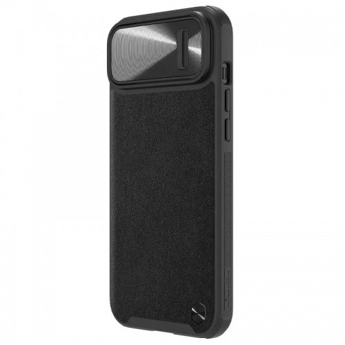 OEM Nillkin CamShield S Leather Case for Iphone 14 black image 3