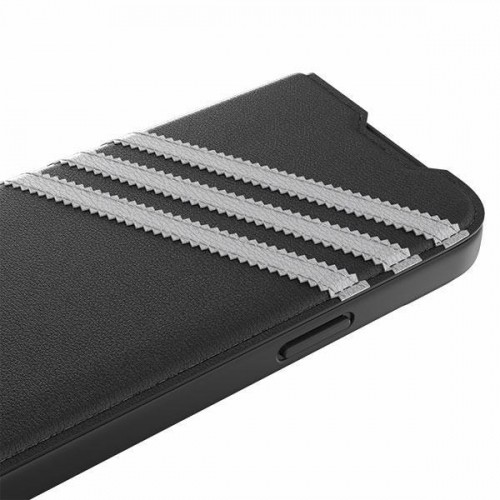 Adidas OR Booklet Case PU iPhone 14 6.1" black|black white 50195 image 3
