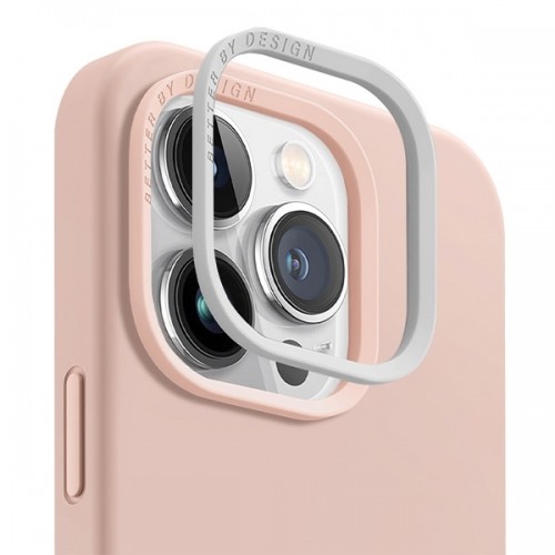 UNIQ etui Lino Hue iPhone 15 Pro 6.1" Magclick Charging różowy|blush pink image 3