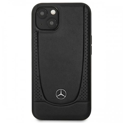 Mercedes MEHCP15MARMBK iPhone 15 Plus 6.7" czarny|black hardcase Leather Urban image 3
