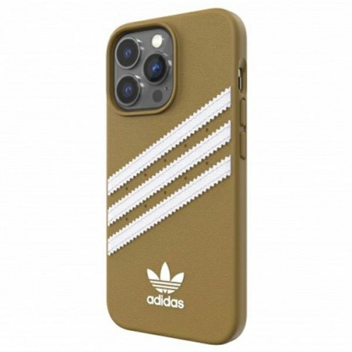 Adidas OR Moulded PU iPhone 13 Pro | 13 6,1" beżowo-złoty|beige-gold 47806 image 3