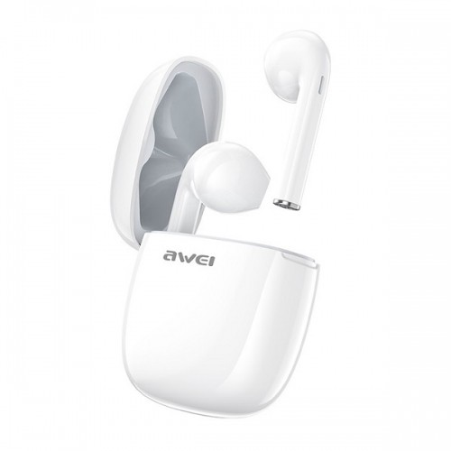 Awei Słuchawki Bluetooth T28 TWS+stacja dokująca Białe image 3