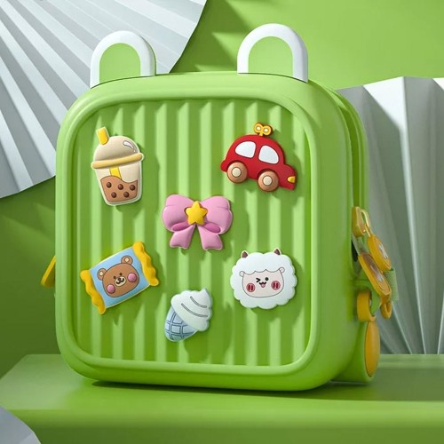 OEM Kids handbag backpack K32 green image 3