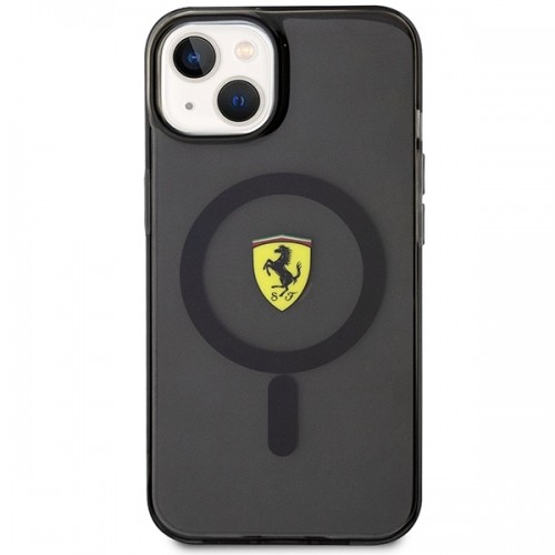 Ferrari FEHMP14SURKK iPhone 14 6,1" czarny|black hardcase Translucent Magsafe image 3