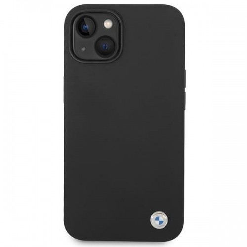 Etui BMW BMHCP14MSILBK iPhone 14 Plus 6,7" czarny|black Silicone Metal Logo image 3