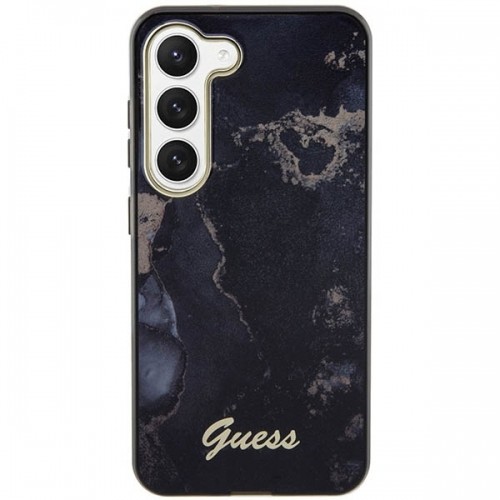 Guess GUHCS23MHTMRSK S23+ S916 czarny|black hardcase Golden Marble Collection image 3