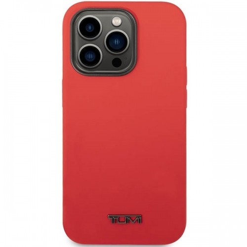 Tumi TUHCP14LSR iPhone 14 Pro 6,1" czerwony|red hardcase Liquid Silicone image 3