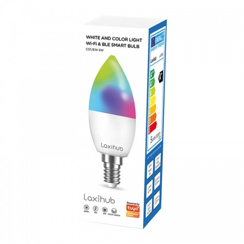 Laxihub LAE14S Wifi Bluetooth TUYA Smart LED Bulb (2-pack) image 3