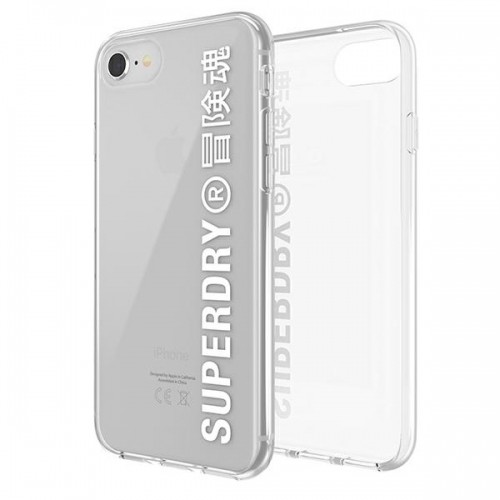 SuperDry Snap iPhone 6|6s|7|8|SE 2020 | SE 2022 Clear Case biały|white 41573 image 3