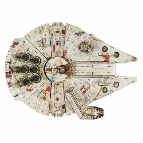Celtniecības Komplekts Star Wars Millennium Falcon 223 piezas 43 x 31,4 x 22,4 cm Pelēks Daudzkrāsains image 3