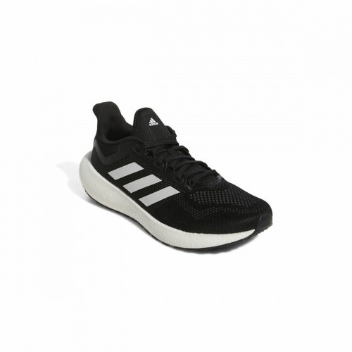 Беговые кроссовки для взрослых Adidas Pureboost Мужской Чёрный image 3