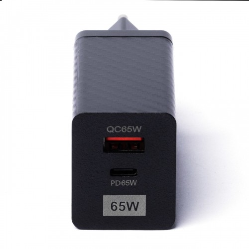 Wozinsky 65W GaN charger with USB ports, USB C supports QC 3.0 PD black (WWCG01) image 3