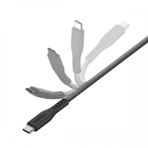 ENERGEA kabel Flow USB-C - Lightning C94 MFI 1.5m czarny|black 60W 3A PD Fast Charge image 3