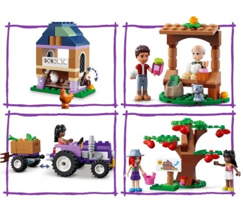 LEGO 41721 Friends Blocks Organic Farm Konstruktors image 3