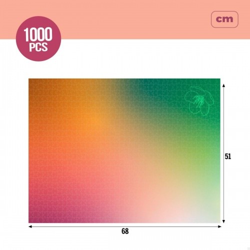Puzle un domino komplekts Colorbaby Season's Gradients Spring 68 x 50 cm (6 gb.) image 3