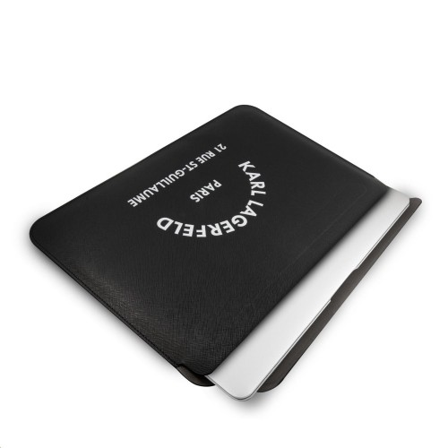 Karl Lagerfeld Leather  RSG Logo Sleeve Case for MacBook Air|Pro image 3