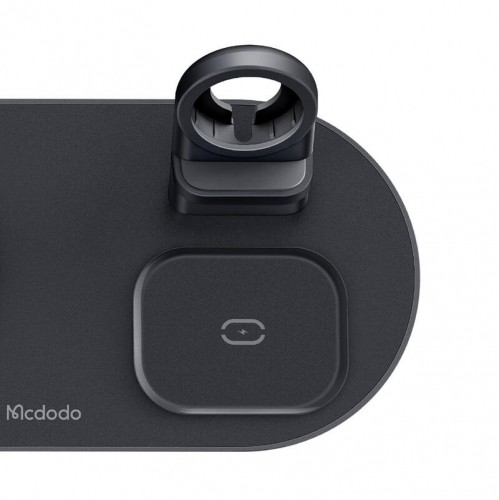 Wireless Charger Mcdodo CH-7061 3 in 1 15W (mobile|TWS|Apple watch) (black) image 3
