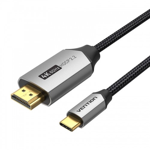 USB-C to HDMI Cable 2m Vention CRBBH (Black) image 3