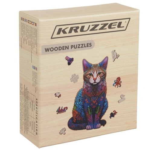 Wooden puzzle - Kruzzel 22878 puzzle (17338-0) image 3