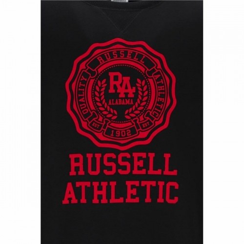 Толстовка без капюшона мужская Russell Athletic Ath Rose Чёрный image 3