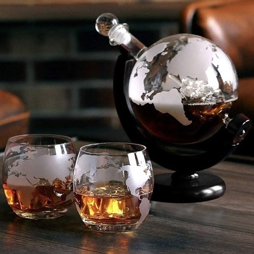 Carafe - globe - Malatec 22553 whiskey set (17329-0) image 3