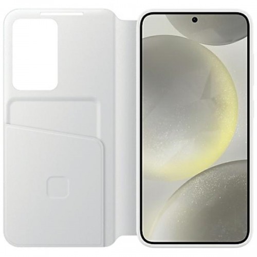Etui Samsung EF-ZS921CWEGWW S24 S921 biały|white Smart View Wallet Case image 3