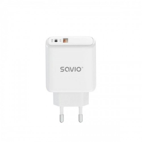 Сетевое зарядное устройство Savio SAVLA-06 Белый 30 W image 3