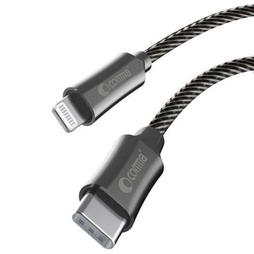 Comma cable Jub MFi USB-C - Lightning 3A 1,5m gray image 3