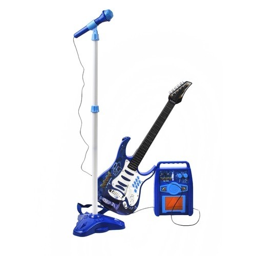 Kruzzel Electric guitar+microphone+sky amplifier 22409 (17366-0) image 3