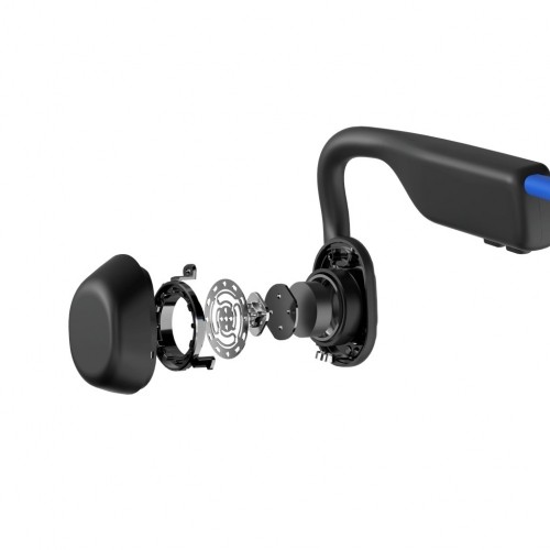 SHOKZ OpenMove Headphones Wireless Ear-hook Calls/Music USB Type-C Bluetooth Blue image 3
