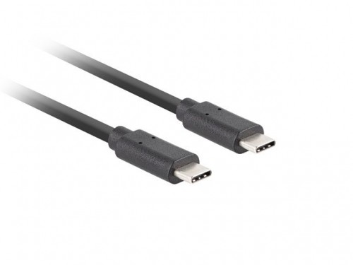 LANBERG CABLE USB-C M/M 3.2 GEN 2 0.5M PD100W image 3