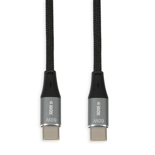 iBOX IKUTC USB-C cable 60W 2m Black image 3