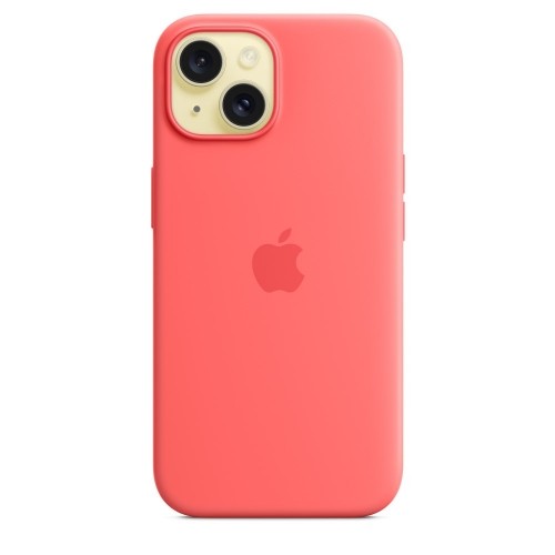 Apple iPhone 15 Silicone Case with MagSafe - Red image 3
