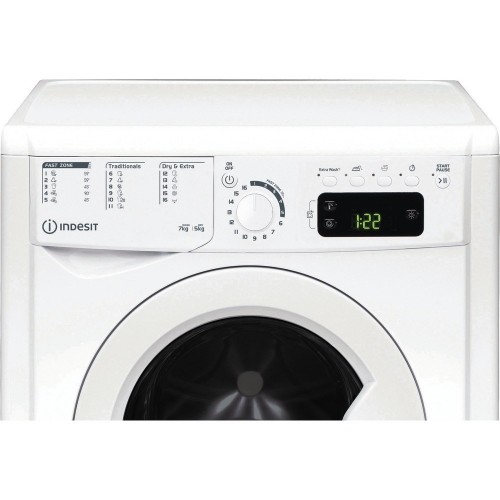 Indesit EWDE 751451 W EU N washer dryer Freestanding Front-load White image 3