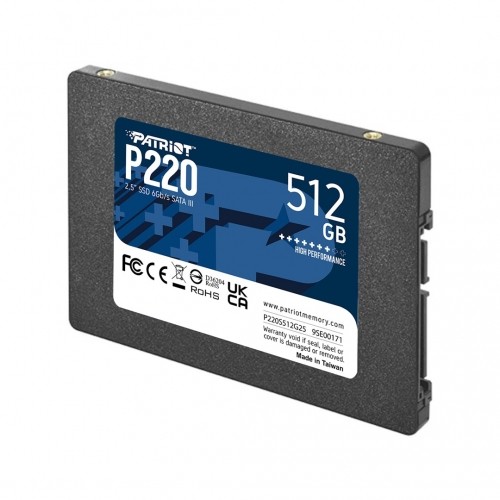 Patriot Memory P220 512GB 2.5" Serial ATA III image 3