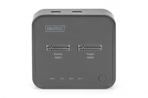 Digitus Dual M.2 NVMe SSD Docking Station with Offline Clone Function, USB-C™ image 3