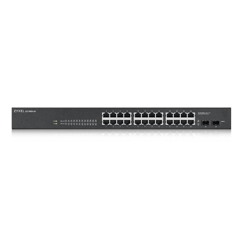 Zyxel GS-1900-24 v2 Managed L2 Gigabit Ethernet (10/100/1000) 1U Black image 3