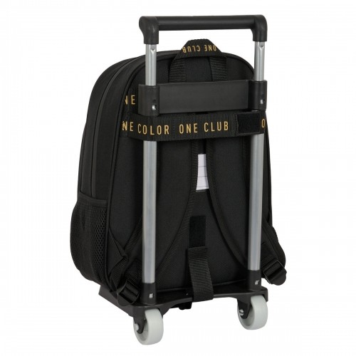 Школьный рюкзак с колесиками Real Madrid C.F. Чёрный 27 x 33 x 10 cm image 3