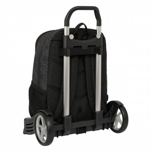 Школьный рюкзак с колесиками Nerf Get ready Чёрный 31 x 44 x 17 cm image 3