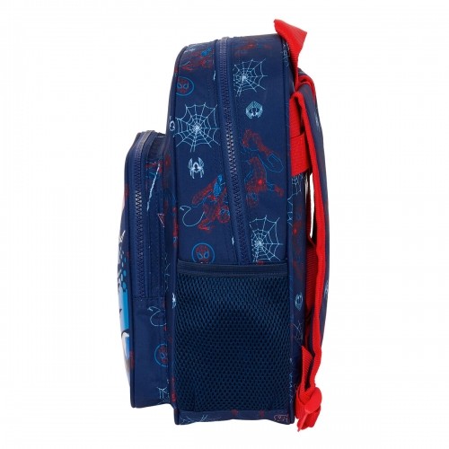 Школьный рюкзак Spider-Man Neon Тёмно Синий 27 x 33 x 10 cm image 3